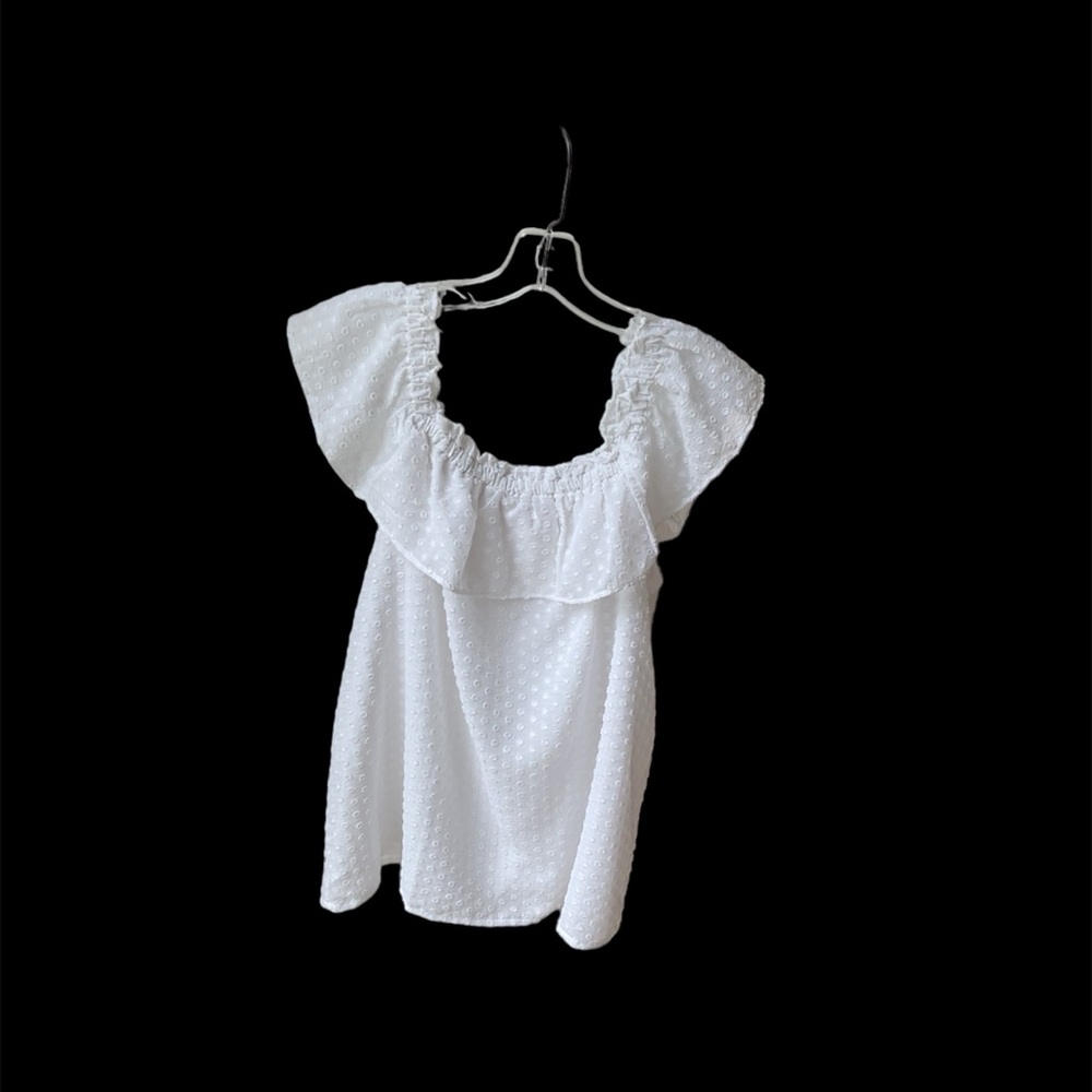 Loft Clip Flutter Square Neck Blouse⭐️